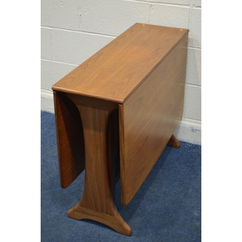 1281 - A G PLAN FRESCO TEAK GATE LEG TABLE, open length 138cm x closed length 33cm x depth 92cm x height 74... 