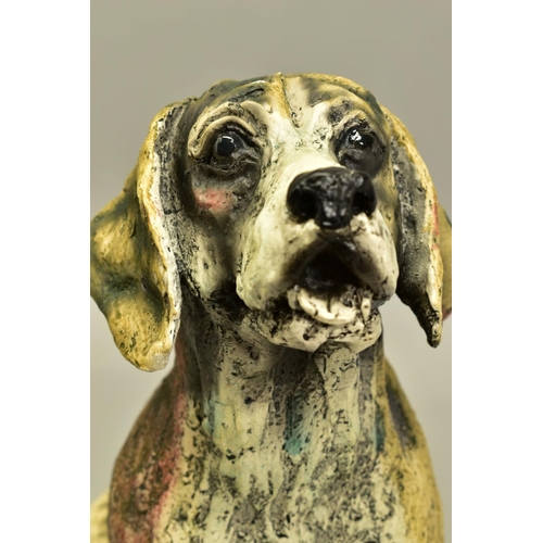 326 - APRIL SHEPHERD (BRITISH CONTEMPORARY) 'Paying Attention', a limited edition cold cast porcelain scul... 