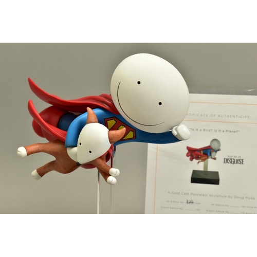 328 - DOUG HYDE (BRITISH 1972), 'Is it a Bird, is it a Plane?', a limited edition sculpture of a boy dress... 