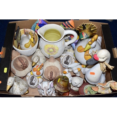 413 - FOUR BOXES OF CERAMICS, SEA SHELLS AND LOOSE, including twelve collectors plates printed with Second... 