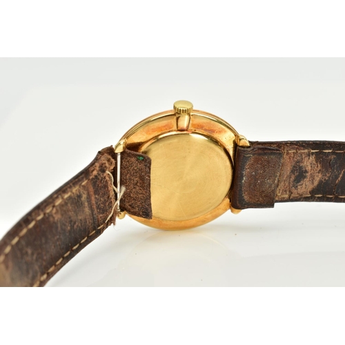 48 - A GENTS IWC HAND WOUND WRISTWATCH, the gold tone dial signed 'IWC International Watch Co, Schaffhaus... 