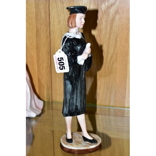 505 - A BOXED ROYAL DOULTON PRESTIGE FIGURE 'Graduation' HN5039