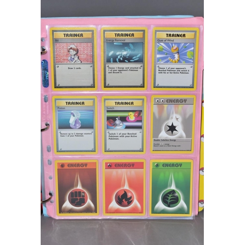 551 - A COMPLETE SET OF POKEMON BASE SET CARDS, and a complete set of Base set 2 cards except that Chariza... 