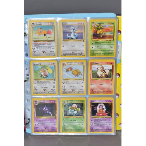 551 - A COMPLETE SET OF POKEMON BASE SET CARDS, and a complete set of Base set 2 cards except that Chariza... 