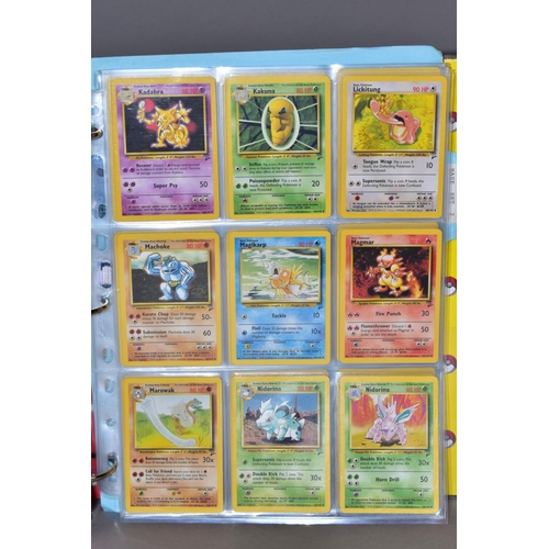 551 - A COMPLETE SET OF POKEMON BASE SET CARDS, and a complete set of Base set 2 cards except that Chariza... 