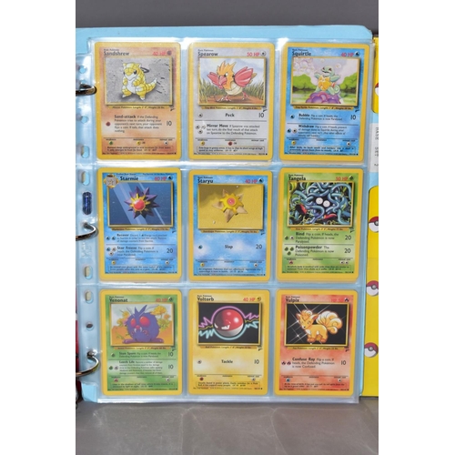 551 - A COMPLETE SET OF POKEMON BASE SET CARDS, and a complete set of Base set 2 cards except that Chariza... 