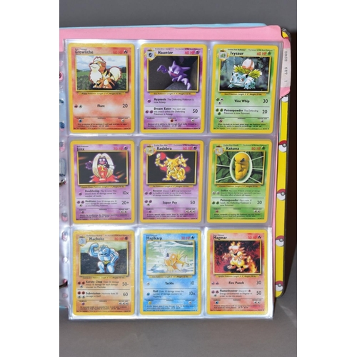 551 - A COMPLETE SET OF POKEMON BASE SET CARDS, and a complete set of Base set 2 cards except that Chariza... 