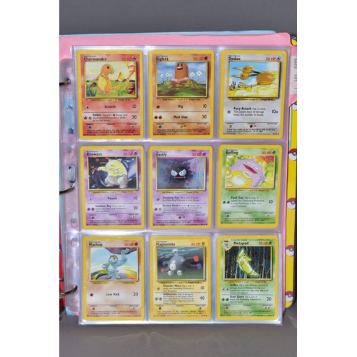 551 - A COMPLETE SET OF POKEMON BASE SET CARDS, and a complete set of Base set 2 cards except that Chariza... 