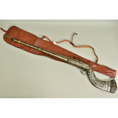 277 - AN ANTIQUE AFGHAM JEZAIL believed dating from the period of the first Anglo/Afghan war between 1839 ... 