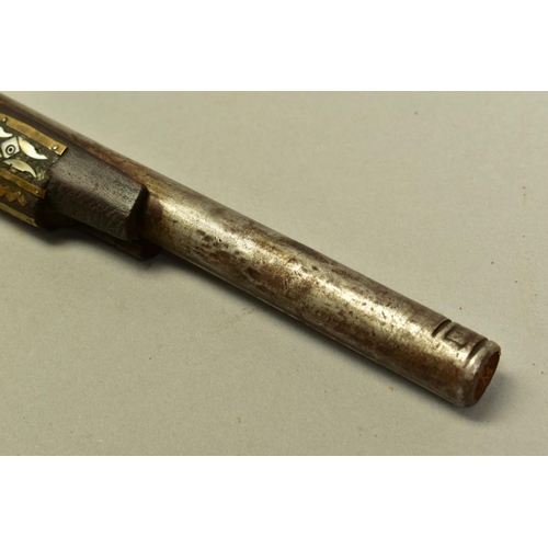 277 - AN ANTIQUE AFGHAM JEZAIL believed dating from the period of the first Anglo/Afghan war between 1839 ... 