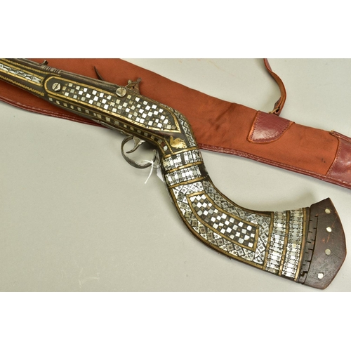 277 - AN ANTIQUE AFGHAM JEZAIL believed dating from the period of the first Anglo/Afghan war between 1839 ... 