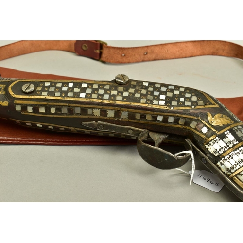 277 - AN ANTIQUE AFGHAM JEZAIL believed dating from the period of the first Anglo/Afghan war between 1839 ... 