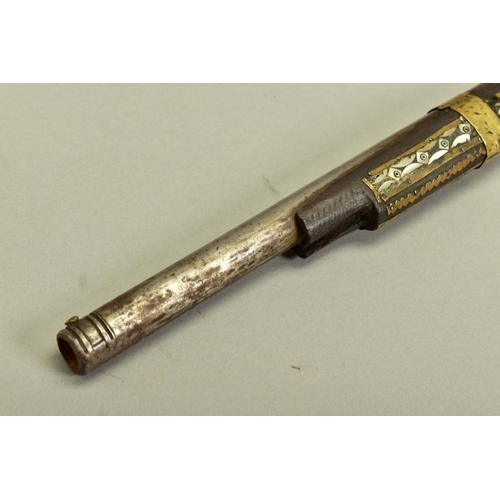 277 - AN ANTIQUE AFGHAM JEZAIL believed dating from the period of the first Anglo/Afghan war between 1839 ... 
