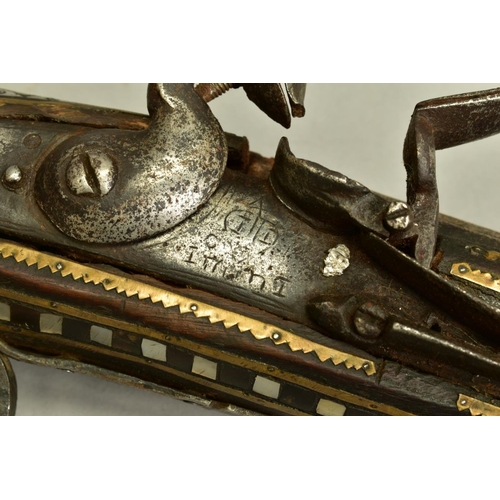 277 - AN ANTIQUE AFGHAM JEZAIL believed dating from the period of the first Anglo/Afghan war between 1839 ... 