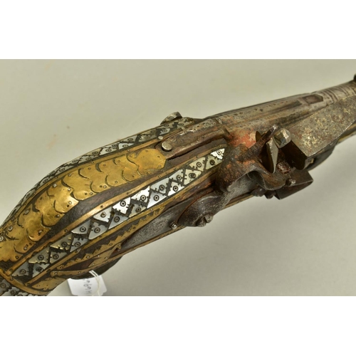 277 - AN ANTIQUE AFGHAM JEZAIL believed dating from the period of the first Anglo/Afghan war between 1839 ... 