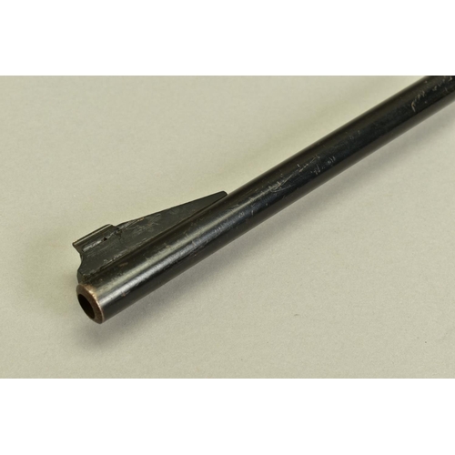 279 - A .22'' B.S.A. METEOR MK IV AIR RIFLE, serial number TG11797, its action and barrel have a black jap... 