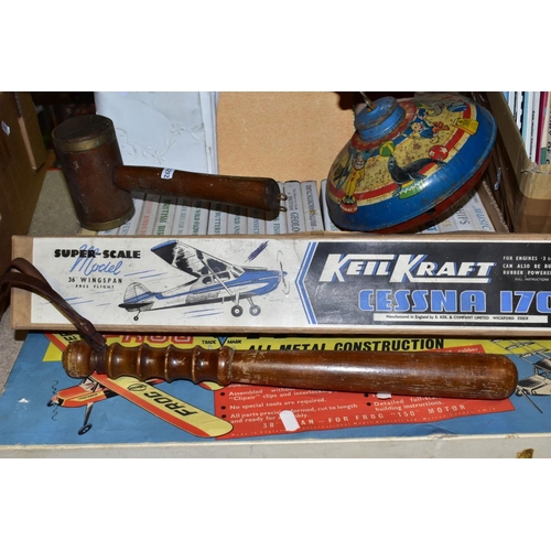 490 - A BOXED UNBUILT KEIL KRAFT CESSNA 170 SUPER-SCALE MODEL AIRCRAFT KIT, 36'' wingspan, suitable for mo... 