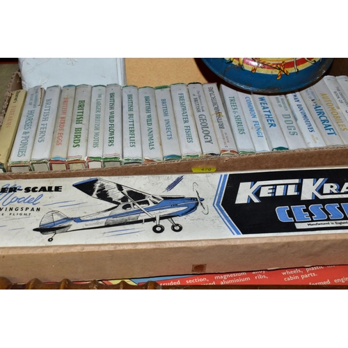 490 - A BOXED UNBUILT KEIL KRAFT CESSNA 170 SUPER-SCALE MODEL AIRCRAFT KIT, 36'' wingspan, suitable for mo... 