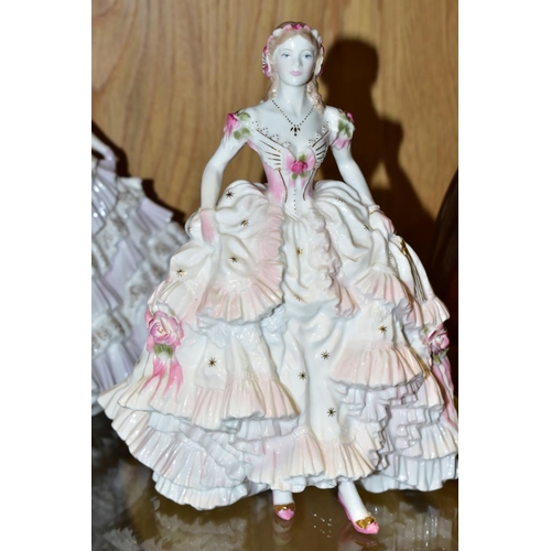 496 - THREE LIMITED EDITION FIGURINES, comprising Royal Doulton 'My True Love' HN 4001, No 681/12500, from... 