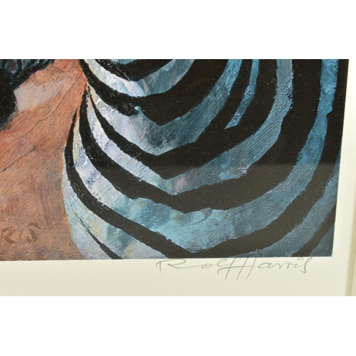 305 - ROLF HARRIS (AUSTRALIAN 1930) 'YOUNG ZEBRA', a limited edition artist's proof print, 10/20, signed t... 