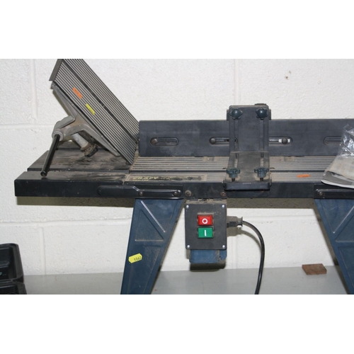 1062 - A POWERCRAFT PRT-150 ROUTER TABLE and a Powercraft Biscuit Jointer (both PAT pass and working) (2)