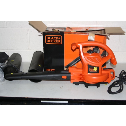 1098 - A BLACK AND DECKER GARDEN BLOWER (looks unused) in original box (PAT pass and working)