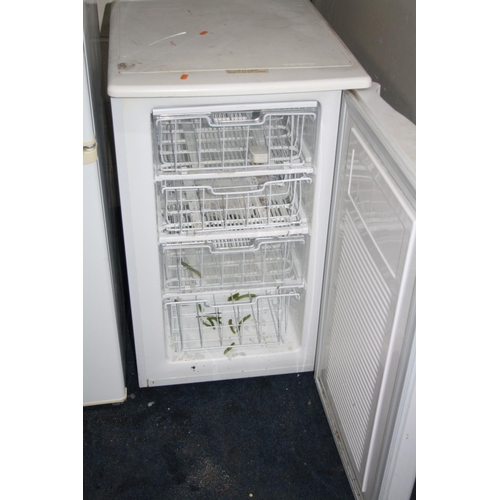 1138 - A FRIDGEMASTER UNDER COUNTER FREEZER 51cm wide (PAT pass and working @ -20 degrees) two drawer front... 