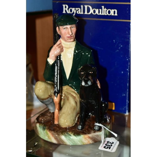 335 - A BOXED ROYAL DOULTON FIGURE 'The Gamekeeper' HN2879