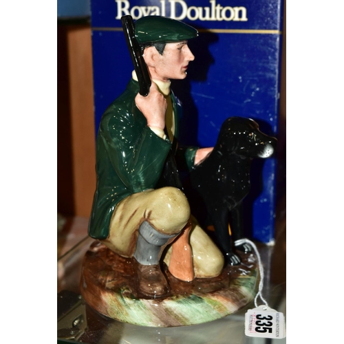 335 - A BOXED ROYAL DOULTON FIGURE 'The Gamekeeper' HN2879