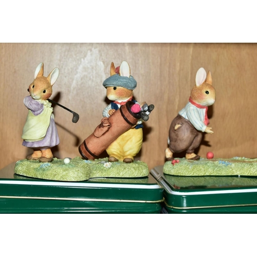 340 - ELEVEN VILLEROY & BOCH FOXWOOD TALES FIGURES, comprising 'Rue Rabbit' No 1, 'Jeremy Badger' No 3, 'K... 