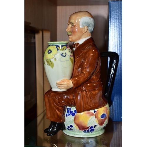 364 - A KEVIN FRANCIS CERAMICS LIMITED EDITION TOBY JUG, 'William Moorcroft' No74/350, modelled by Douglas... 