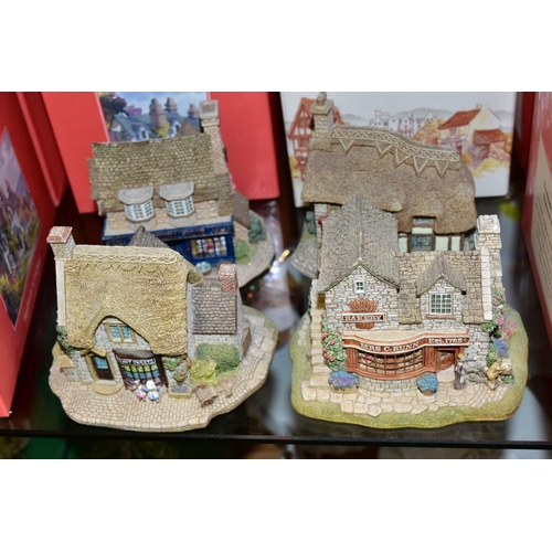 368 - FOURTEEN LILLIPUT LANE SCULPTURES, ten with boxes, with deeds (except where mentioned), comprising f... 