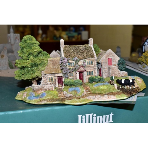 430 - SIXTEEN LILLIPUT LANE SCULPTURES FROM THE NORTH COLLECTION, (thirteen with boxes and with deeds exce... 