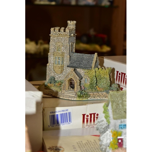 446 - THIRTY LILLIPUT LANE SCULPTURES FROM THE SOUTH WEST AND BRITISH COLLECTION, (boxed and with deeds ex... 