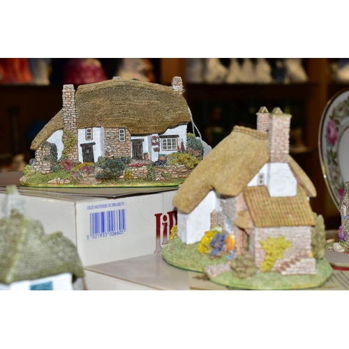 446 - THIRTY LILLIPUT LANE SCULPTURES FROM THE SOUTH WEST AND BRITISH COLLECTION, (boxed and with deeds ex... 