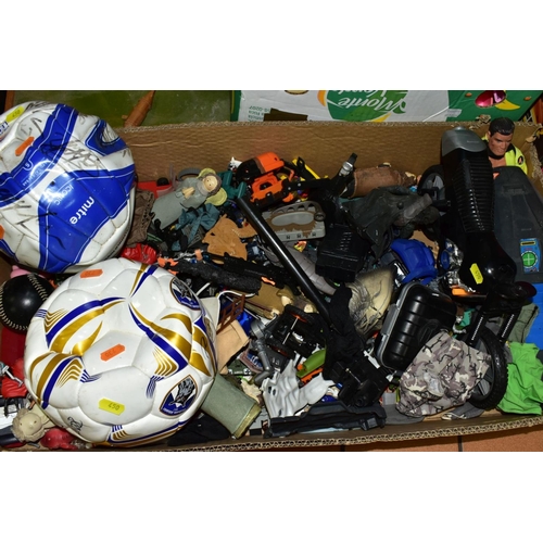 450 - A QUANTITY OF ASSORTED TOYS, to include a collection of Barbie furniture and accessories including b... 