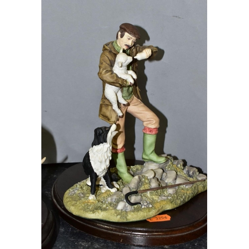 460 - HEREDITIES SCULPTURES comprising 'Huntsman and Hounds' PDG27, height approximate 21cm x width 35cm e... 