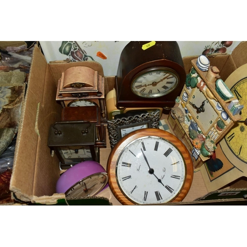 479 - FIVE BOXES AND LOOSE OF HOUSEHOLD GLASSWARE, CROCKERY, UTENSILS, WICKER AND CANE ITEMS, ETC, includi... 