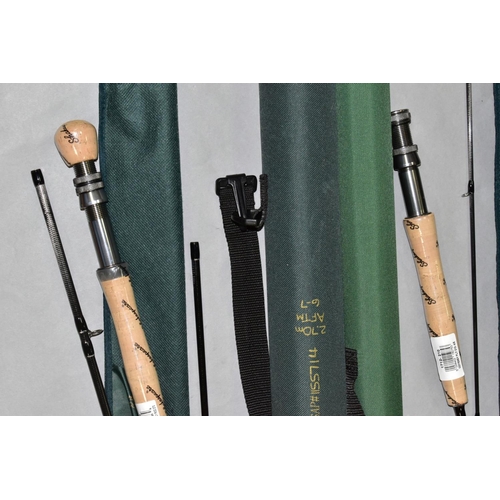 552 - AN UNUSED SHAKESPEARE ODYSSEY TRAVEL FLY TWO SECTION 2.10M 4-5 GRAPHITE ROD, in branded soft sleeve ... 