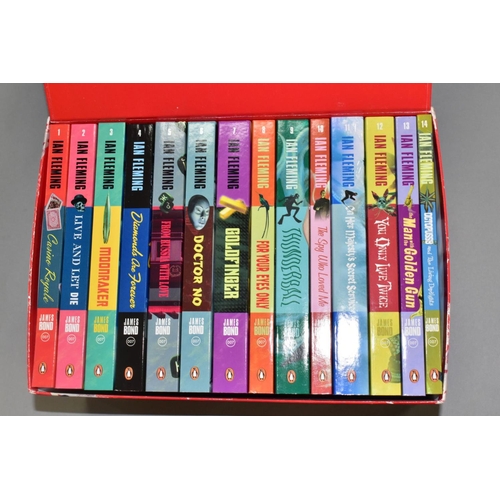 561 - IAN FLEMING, 'The Penguin Collection' fourteen James Bond novels in a presentation box, books in new... 