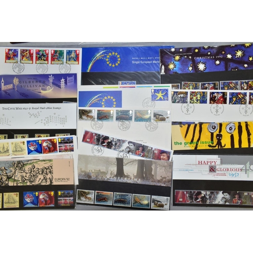 574 - STAMPS, a collection of over one hundred and twenty 1st day cover sets, twenty + from 1969 and 1970 ... 