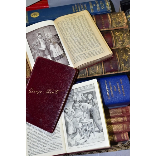 584 - BOOKS, a collection of classic novels and works, comprising ALICE'S ADVENTURES IN WONDERLAND by Lewi... 