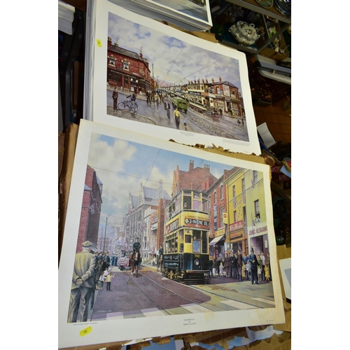 599 - SEVERAL HUNDRED NOSTALGIC THEMED PRINTS OF BIRMINGHAM, Artists include Robert K Calvert, E.W. Green ... 