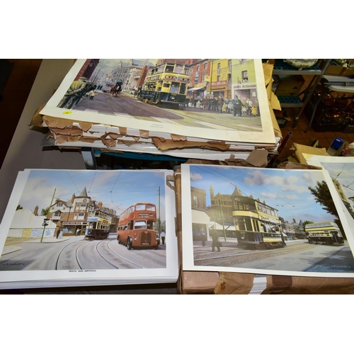 599 - SEVERAL HUNDRED NOSTALGIC THEMED PRINTS OF BIRMINGHAM, Artists include Robert K Calvert, E.W. Green ... 