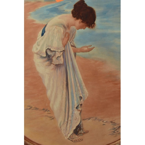 611 - AFTER WILLIAM HENRY MARGETSON, a pair of mezzotint prints, 'The Sea Hath it's Pearls' and 'The Flowe... 