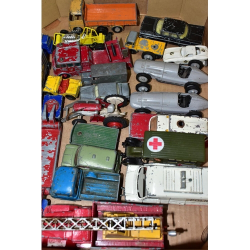 635 - A QUANTITY OF UNBOXED AND ASSORTED PLAYWORK DIECAST VEHICLES, to include Austin Mini van, No 450, ve... 