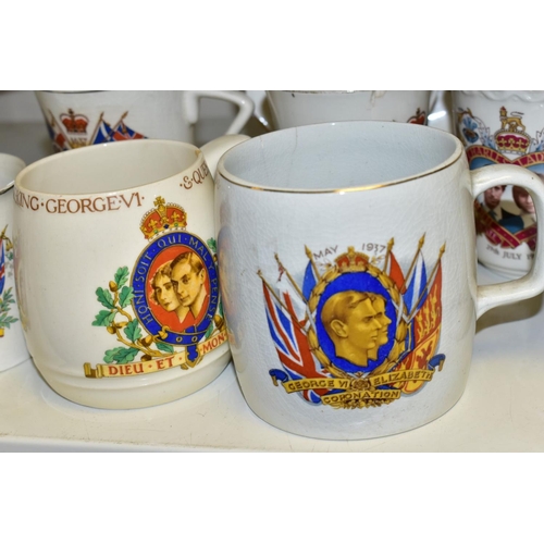 648 - A GROUP OF ROYAL/OTHER COMMEMORATIVES, to include two King George V Coronation 1911 beakers and a Si... 