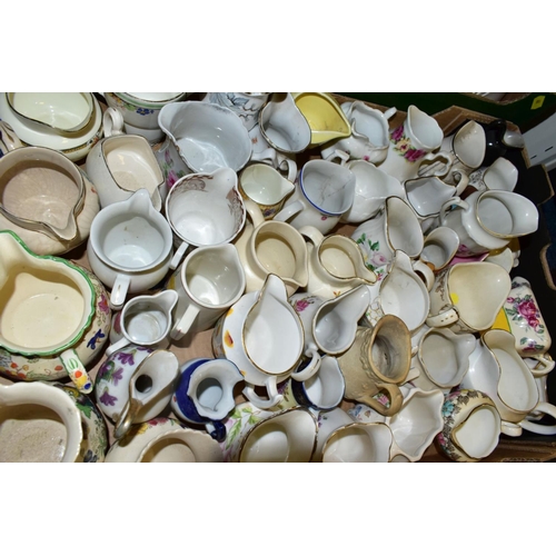 661 - THREE BOXES OF ASSORTED TEA WARES etc, to include Colclough 8232 and 7433 pattern, Denby Green Wheat... 