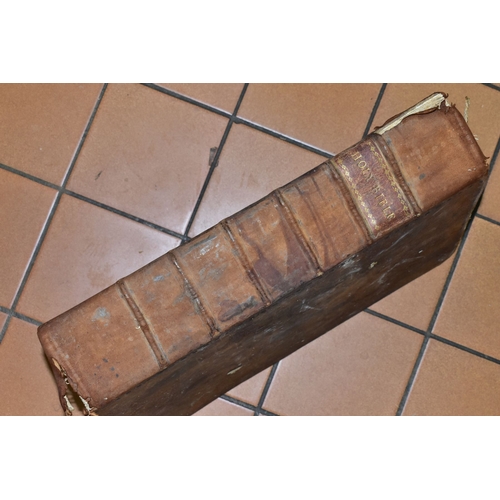 558 - BOOKS, miscellaneous collection of titles to include a 1797 bible (Revd. Ostervald) printed by Sowle... 