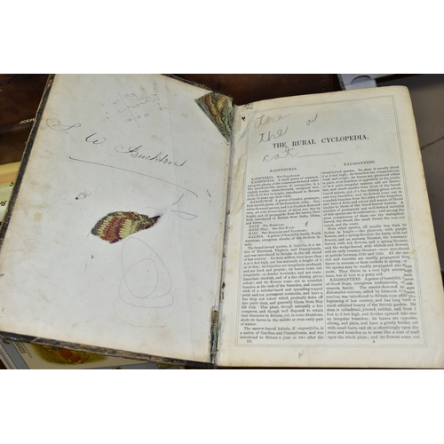 558 - BOOKS, miscellaneous collection of titles to include a 1797 bible (Revd. Ostervald) printed by Sowle... 